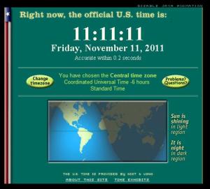 11:11:11 on 11/11/11